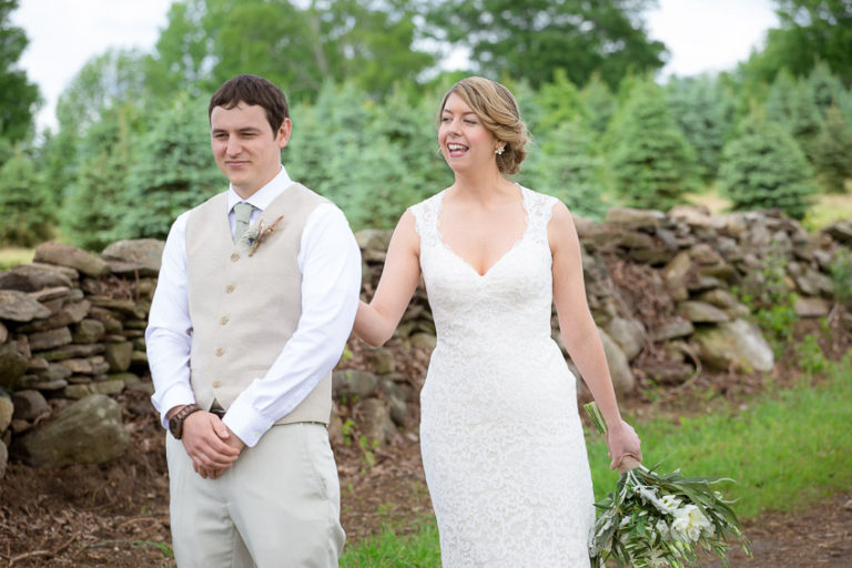 John and Lauren's Allen Hill Tree Farm Brooklyn Connecticut Wedding ...